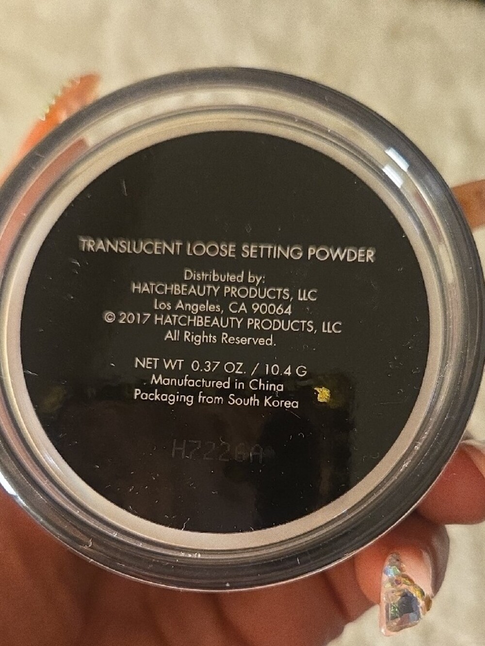 Kristofer Buckle Translucent Loose Setting Powder - Picture 2 of 2